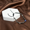 Kids Evil Eye Black Beaded Anklet