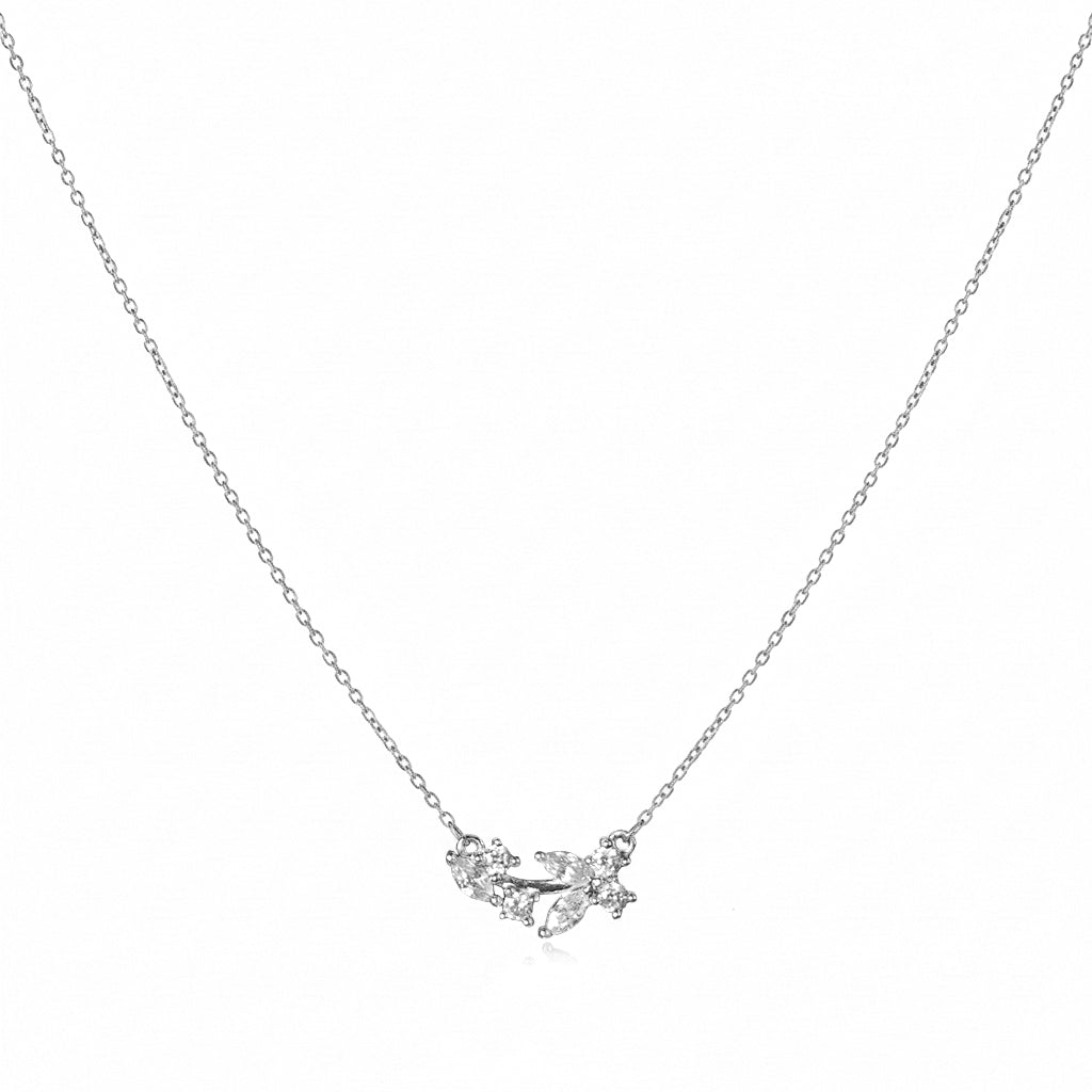 Eternal Blossom Silver Necklace
