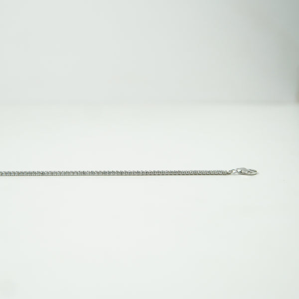 Silver Minimal Charm Bracelet