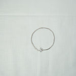 Silver Minimal Charm Bracelet