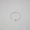 Silver Clover Mother of Pearl Tennis Bracelet