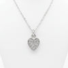 Silver Heart Pendant Necklace