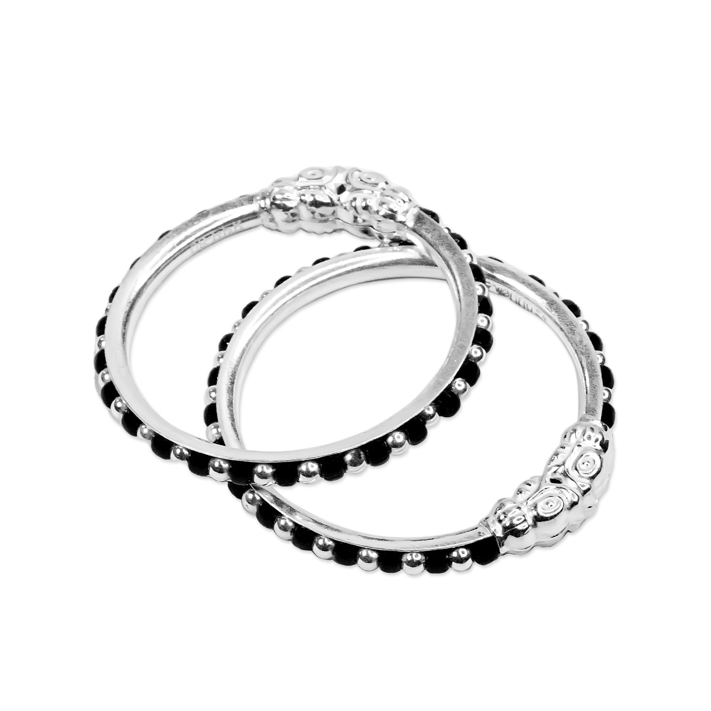 Silver Nazariya Baby Bangle