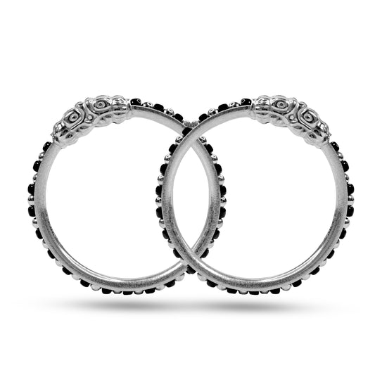 Silver Nazariya Baby Bangle